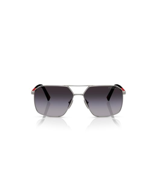 Gafas De Sol Hombre A50S Sole Prada Linea Rossa de hombre de color Black