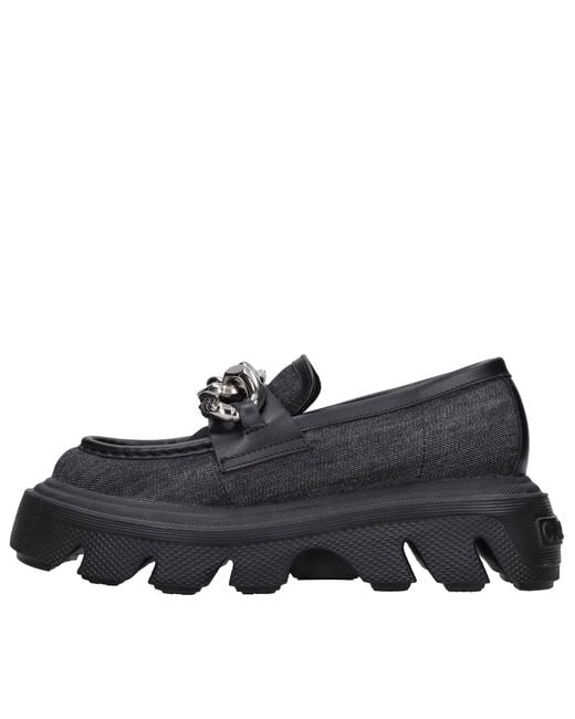 Casadei Black Flat Shoes