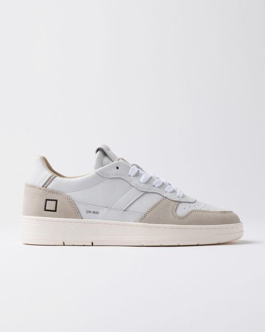Date Sneakers Date M431-C2-Ba-Hb Rechtbank 2.0 Wit in het White voor heren