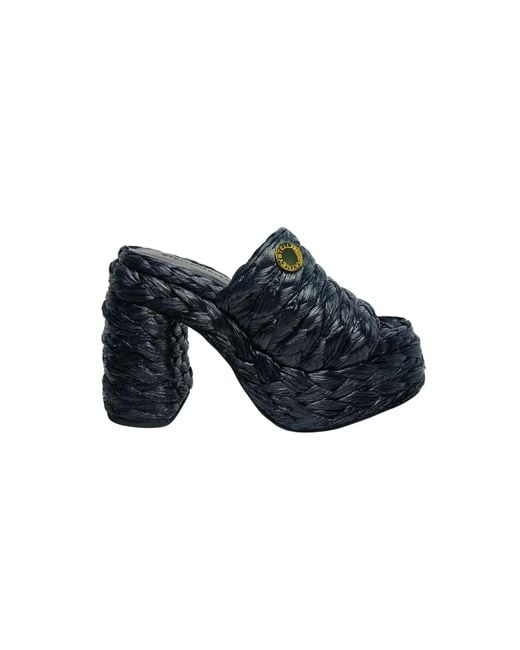 Stella McCartney Blue Shoes Skyla /Frencilla Platformer And Heel Sandal