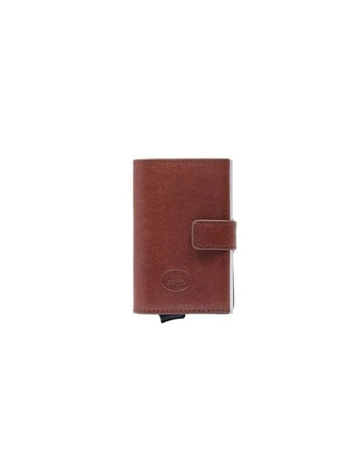 The Bridge Red Leather Wallets