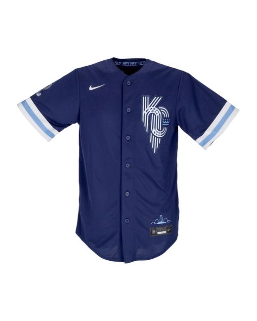 Veste Baseball Homme Mlb Replique Officielle Maillot City Connect Kanroy Couleurs Originales De L Equipe Nike pour homme en coloris Bleu Lyst