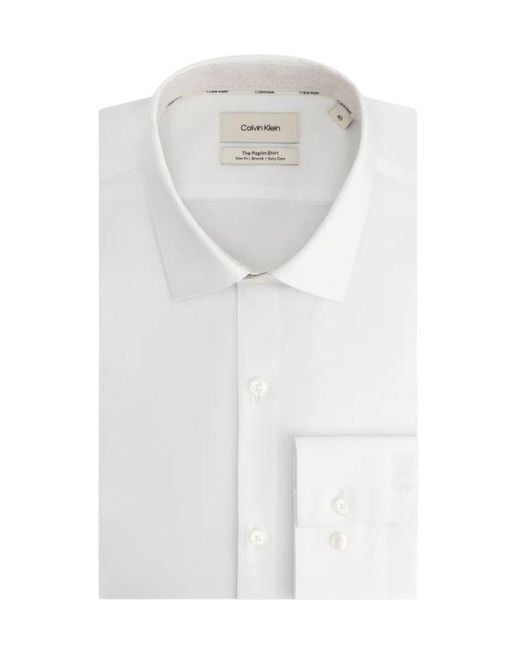 Calvin Klein Witte Hemden in het White voor heren