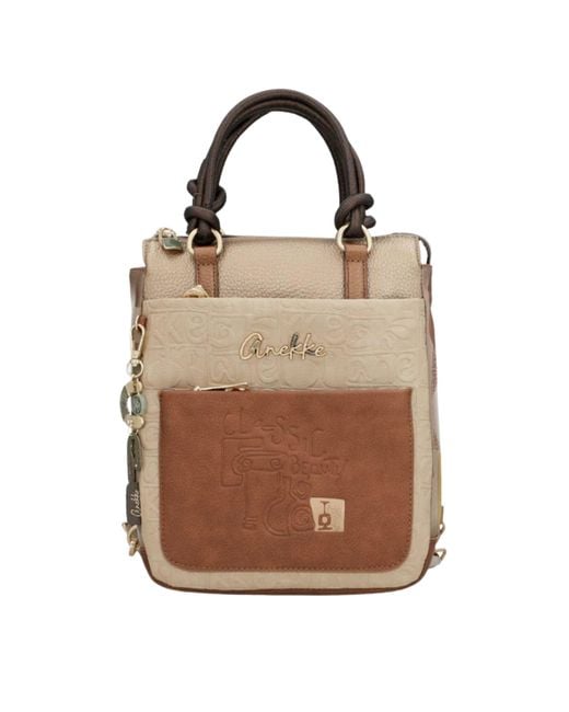 ANEKKE Brown Backpack Amphora