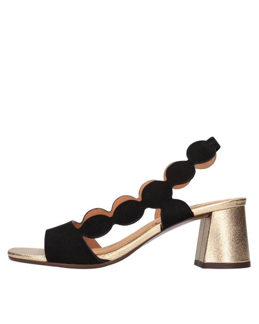 Chie Mihara Black Sandals