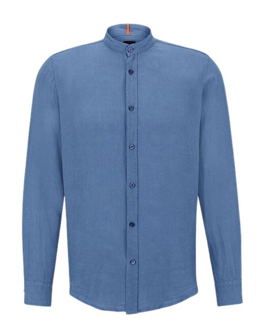 Boss Shirt Fur Manner in Blue für Herren