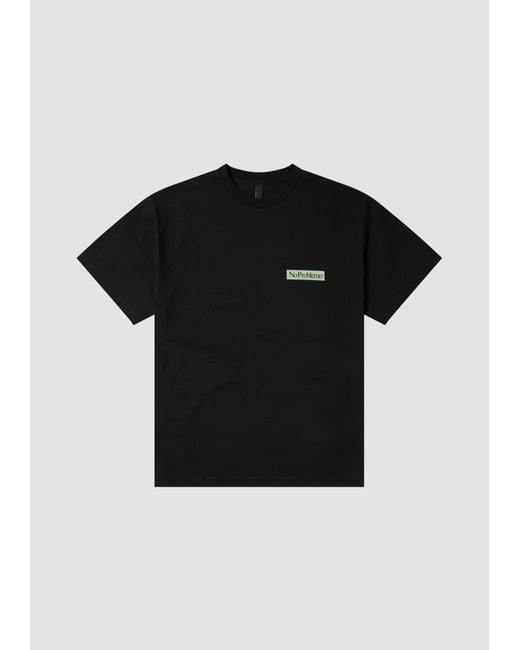 Area 51 Ss Tee No Problemo de hombre de color Black