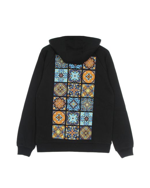 Sweat A Capuche Zippe Pour Hommes, Sweat A Capuche Avec Circuit Imprime, Noir DOLLY NOIRE pour homme en coloris Black