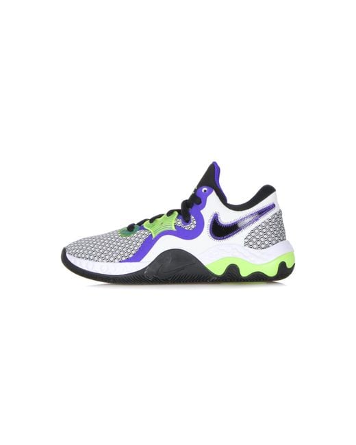 Nike Blue Renew Elevate Ii Low Shoe for men