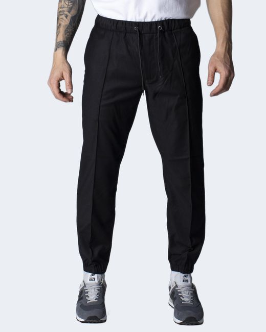ARMANI EXCHANGE Zwarte Broek in het Black voor heren