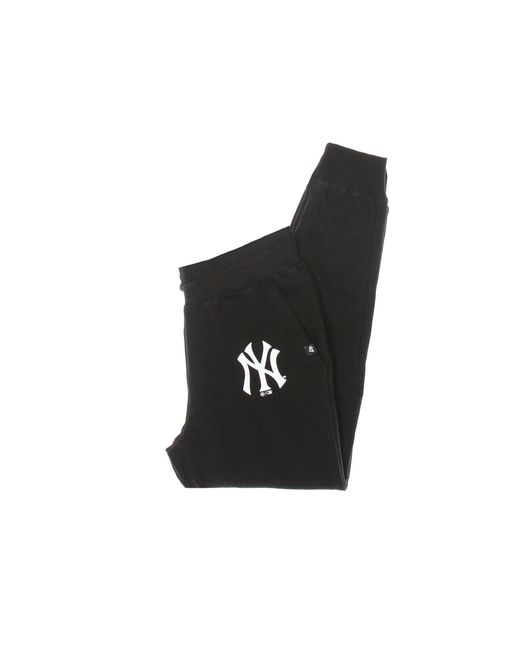 '47 Men's Black Sweatpants Mlb Imprint Burnside Pant Neyyan
