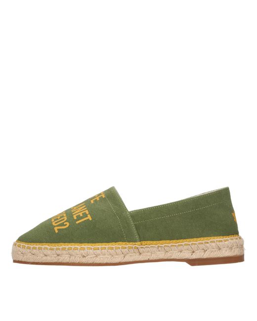 DSquared² Grune Niedrige Schuhe in Green für Herren