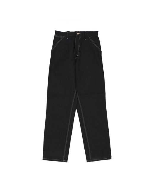 Carhartt Black Jeans Simple Pant Rigid for men