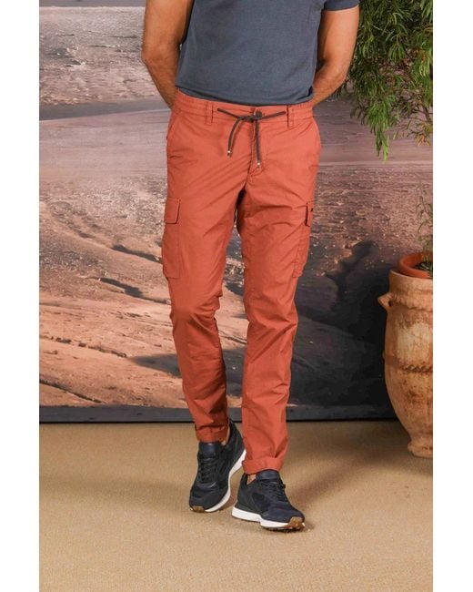 Mason's Mannenbroek Chili Jogger 2Pf2A6543 Mbe101 177 Baksteen in het Brown voor heren