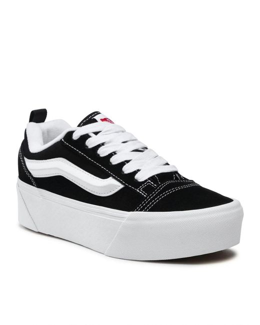 Vans Premium Damesschoenen Knu Stack in het Black