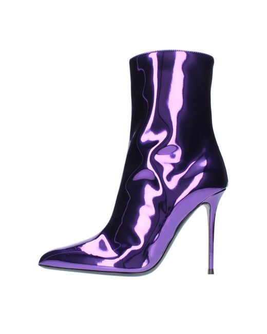 Giuseppe Zanotti Blue Lila Stiefel