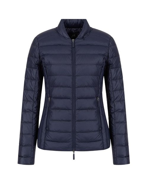 ARMANI EXCHANGE Women's Blue Coats