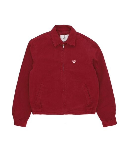 Arte' Josh Jacket Herenjas in het Red voor heren