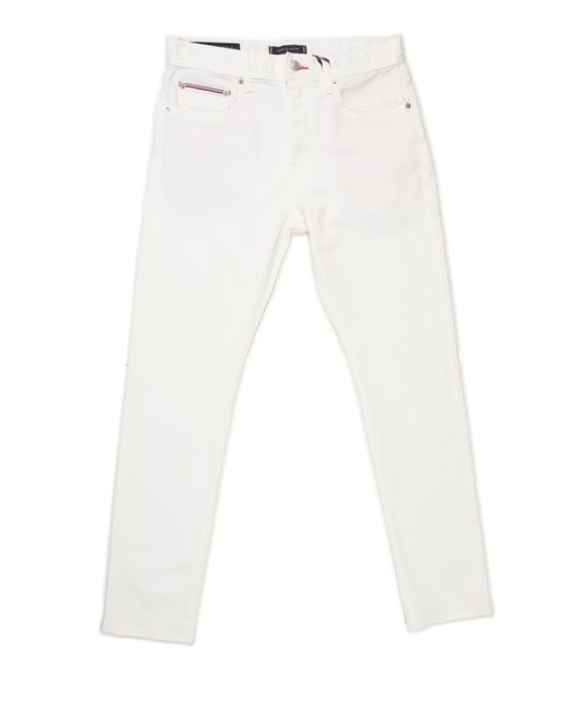 Tommy Hilfiger White 5 Jeans Pockets Mw0Mw31391 1Cd Bco for men