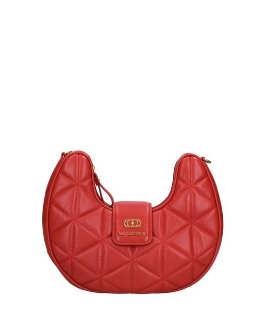 La Carrie Red Taschen. Rot