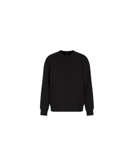 ARMANI EXCHANGE Black Sweaters for men