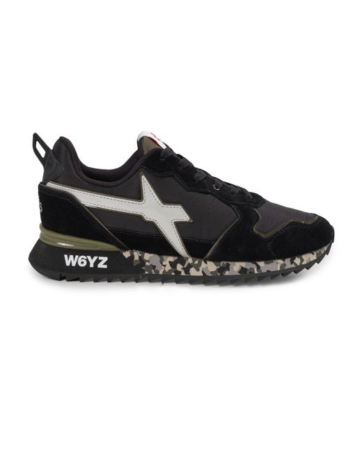 W6yz Black Shoe 201356003 for men