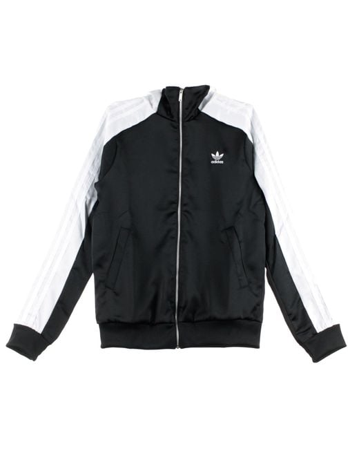 Adidas Black Track Top Track Jacket