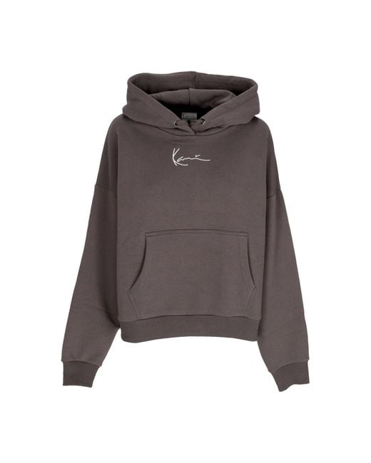 W Essential Os Hoody Sudadera Con Capucha Mujer Antracita Karlkani de color Gray