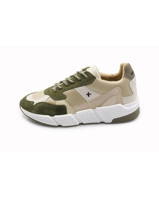 Newlab Weibe Und Braune Apfelsine Racerji01/Kha Sneaker in White für Herren