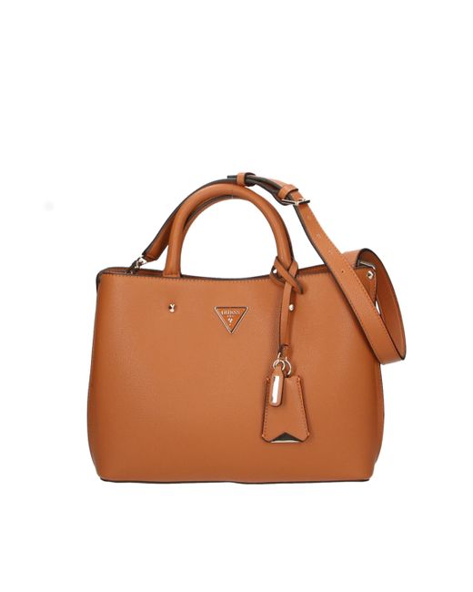Guess Meridian Vrouw Schouder Zak Hwbg8778060-Cog Bruin in het Brown