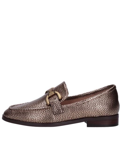 Bibi Lou Brown Flat Shoes
