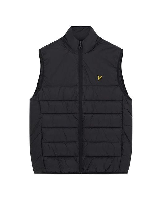 LYLE AND SCOTT 1874 Jasjes En Jasjes Voor Jk1231V Buffelvest Z86.Jet Zwart in het Blue voor heren