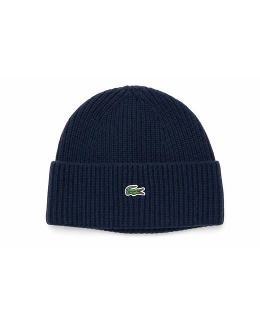 Lacoste Blaue Hute in Blue für Herren