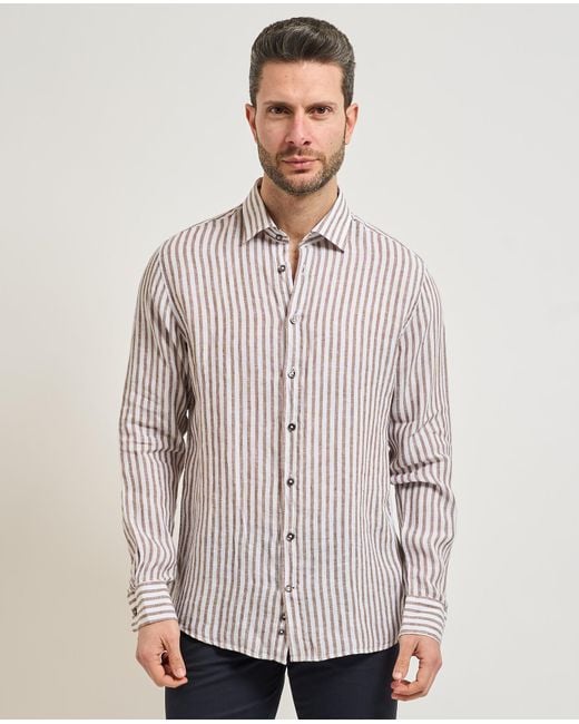 Bugatti Natural Shirts for men