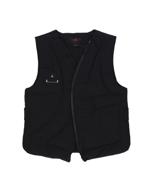Doudoune Sans Manches Pour Hommes 23 Engineered Statement Vest Noir/Noir Nike pour homme en coloris Black