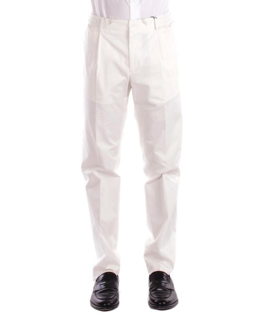 Tagliatore Broekbroek in het White voor heren