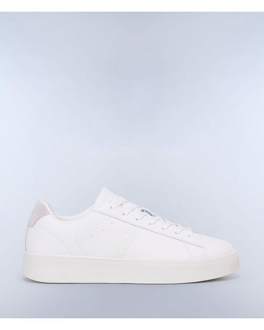 Napapijri Herren Sneaker Np0A4Iqk Onyx 002 Hellweib in White für Herren