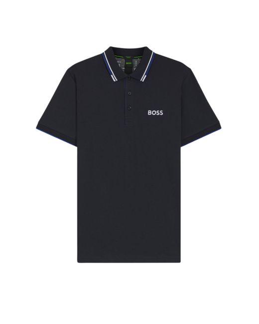 Boss Polofilepro in het Black voor heren