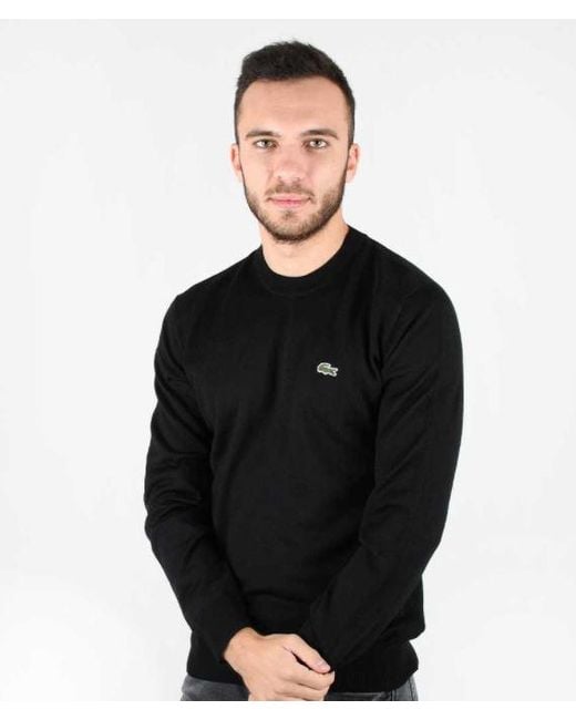 Pulls Noir Lacoste pour homme en coloris Black