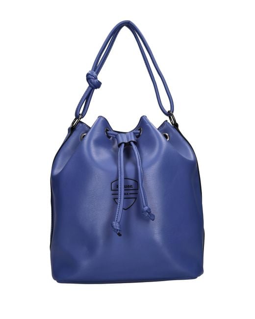 Blauer Blue Taschen. Blau