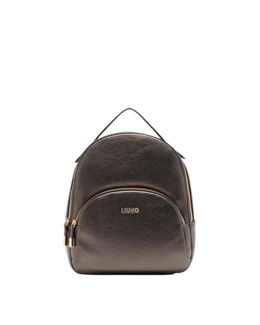 Liu Jo Black Backpack Liu Jo Af5157E0027 Moro Light Metal