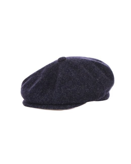 Kangol Blue Wool Hawker Hat for men
