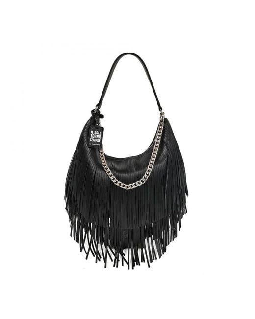 Bolsa De Mujeres Ps2520B01_C99 Poliuretano Le Pandorine de color Black