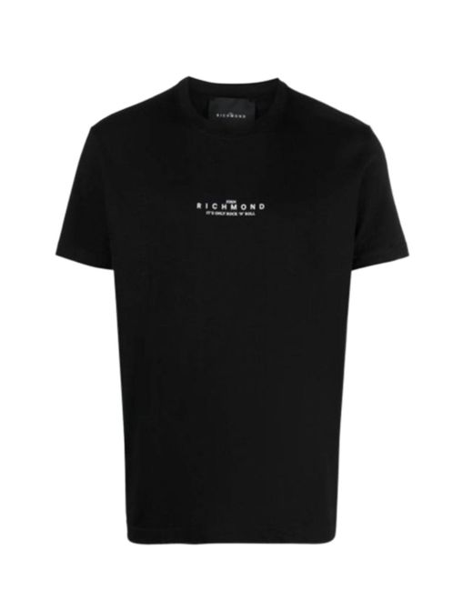 John Richmond John Richmond Herren T-Shirt in Black für Herren