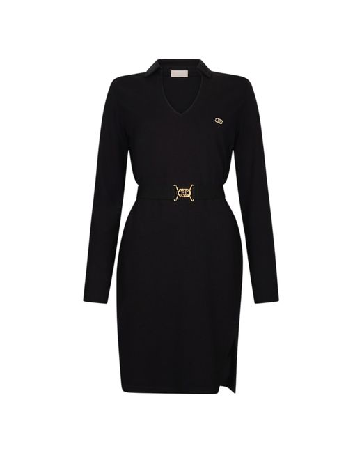 Liu Jo Black Dress Liu Jo Tf5224Js182