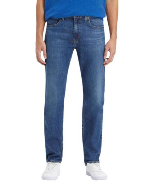 Levi's Jeans 502 Taper Volg De in het Blue voor heren