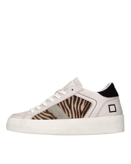 Baskets Multicolores Date en coloris Natural