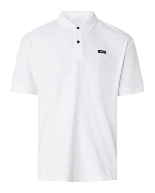 Calvin Klein Poloshirt Fur Manner in White für Herren