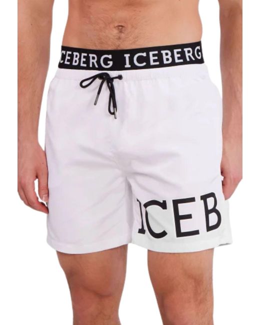 Iceberg White Swimwear for men