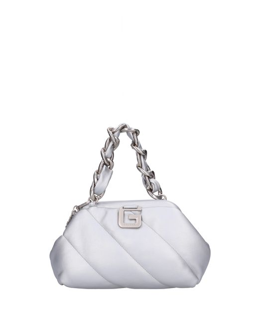 Gaelle White Taschen. Silber